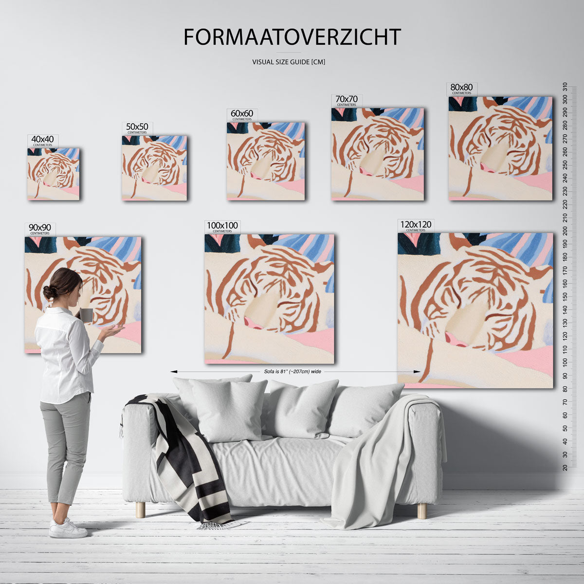 Slapende tijger Poster