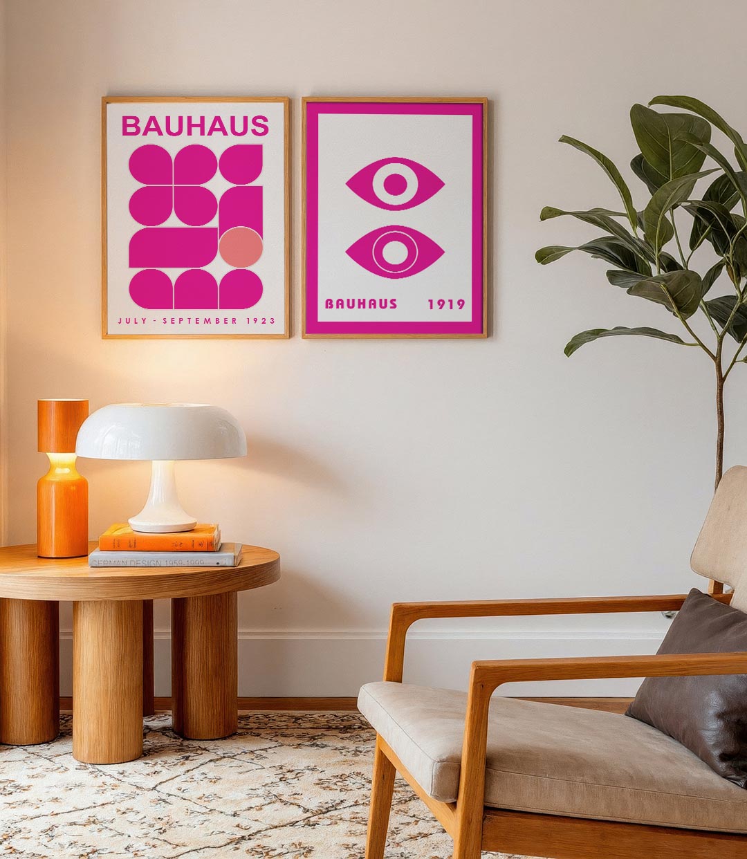 Vormen en kleurvlakken Posterset