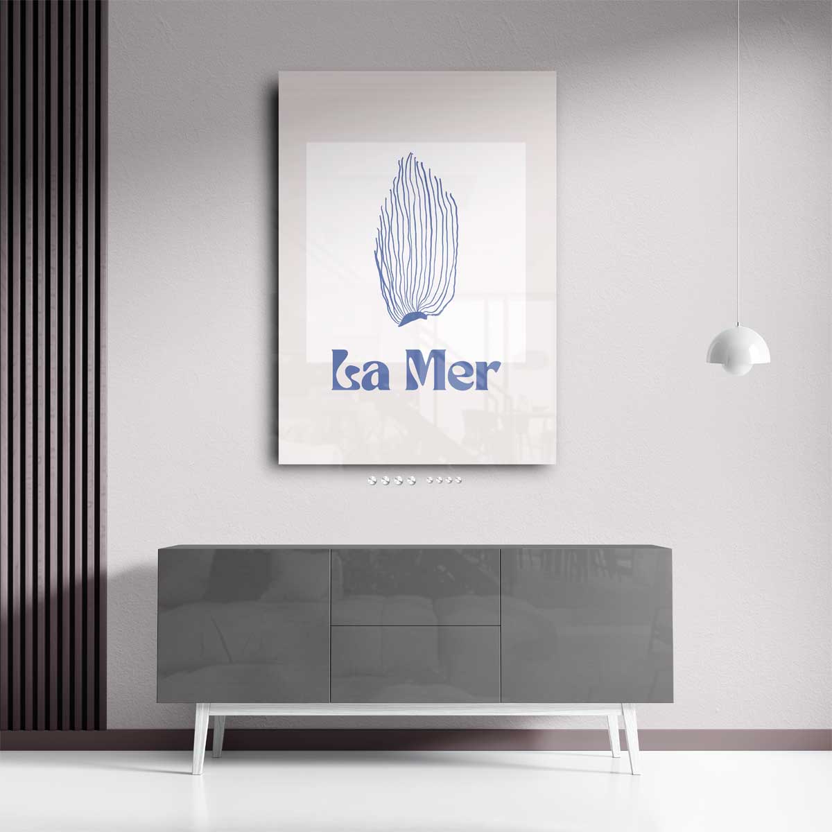 La Mer Zeedroom Print Kunstwerk-canvas-dibond-plexiglas-wanddecoratie-WallArtistic