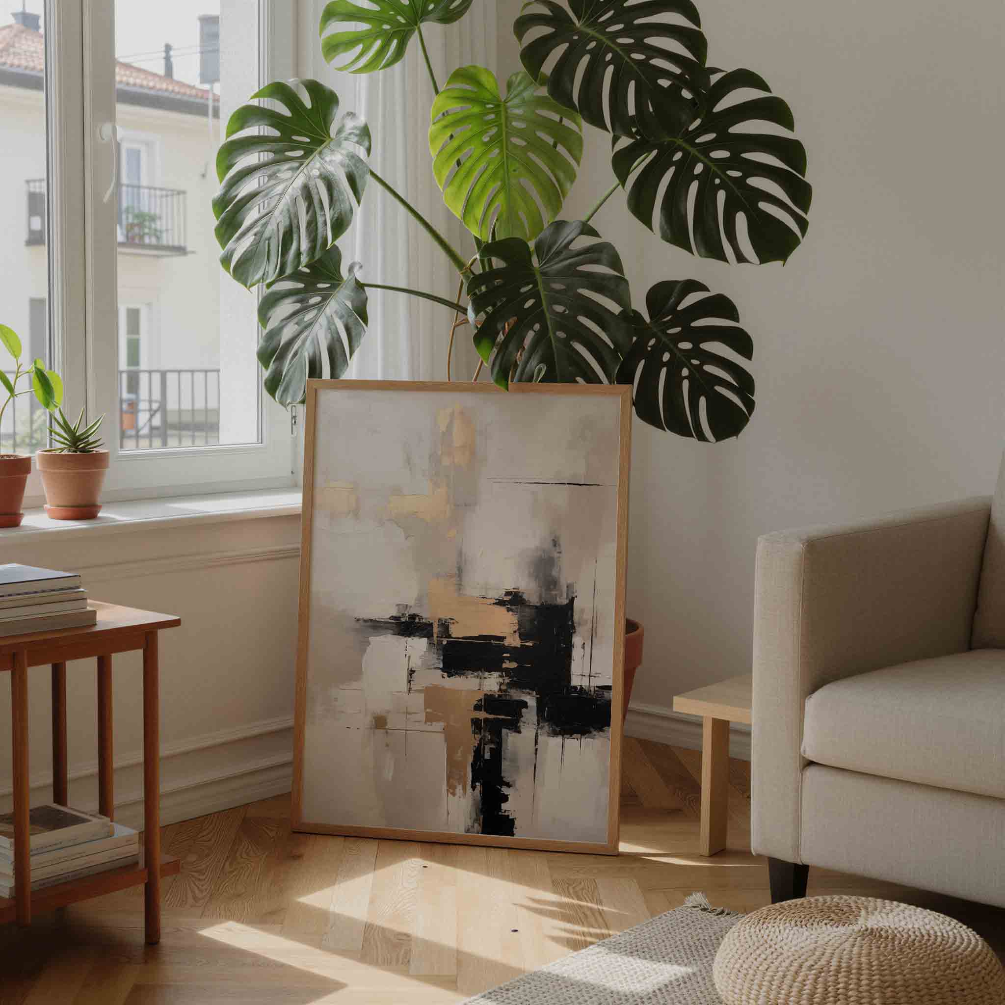 Abstracte vormen Poster