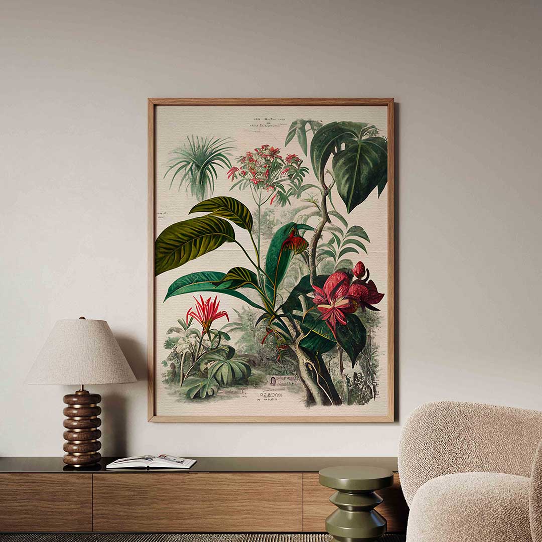 Botanische bloemen Poster