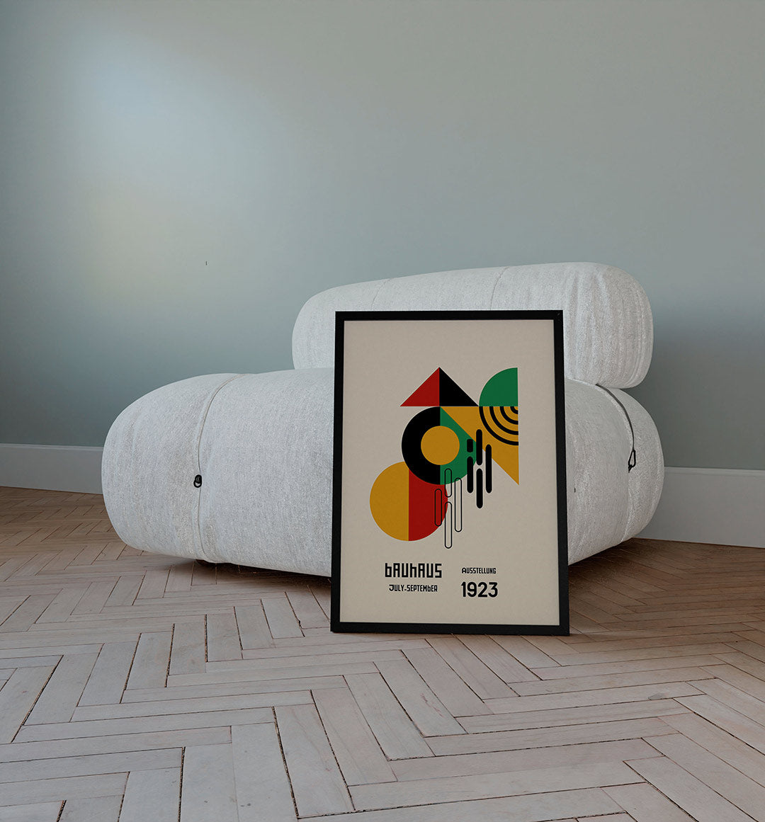 Vormen en vlakkenspel Poster