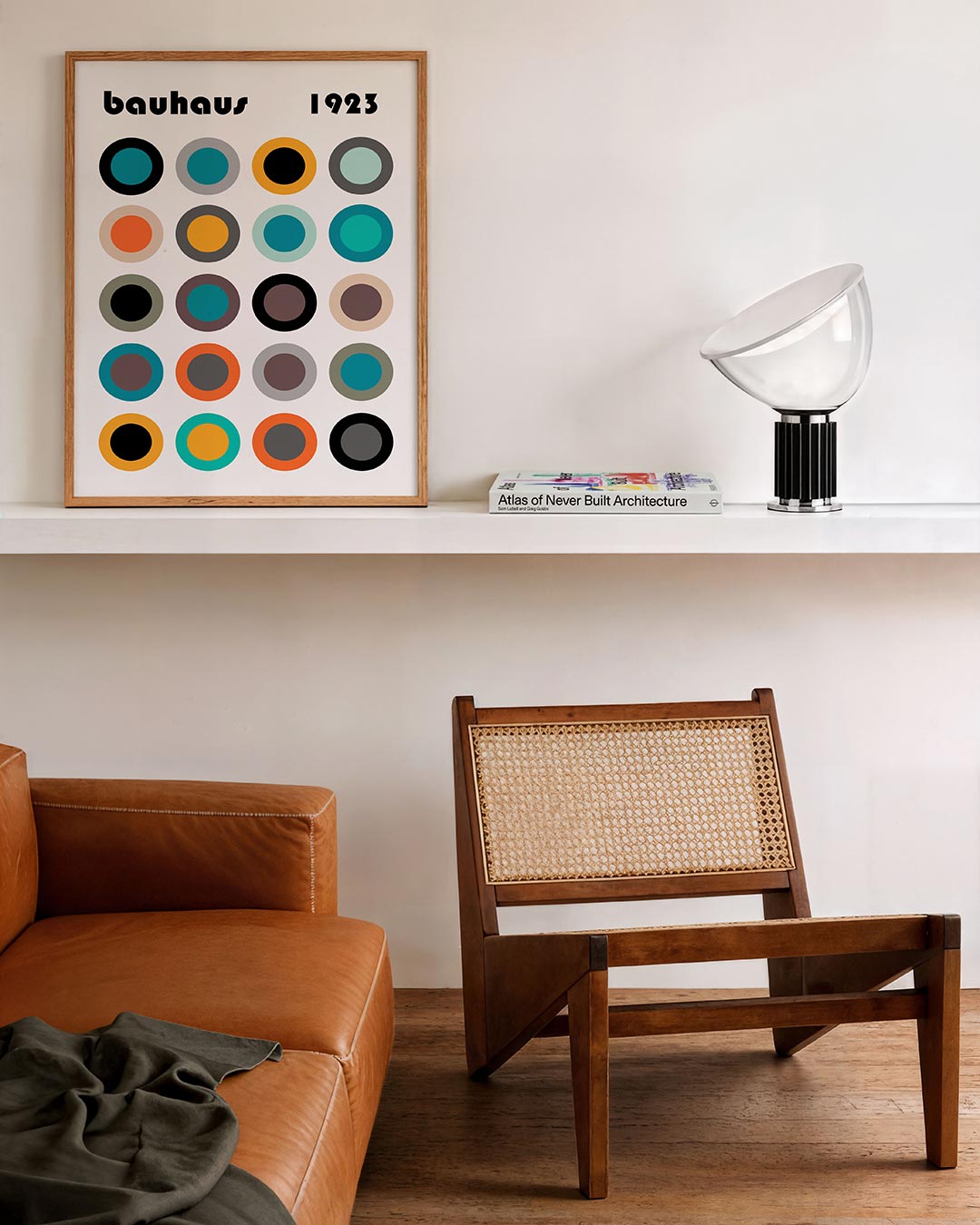 Cirkelritme en kleur Poster