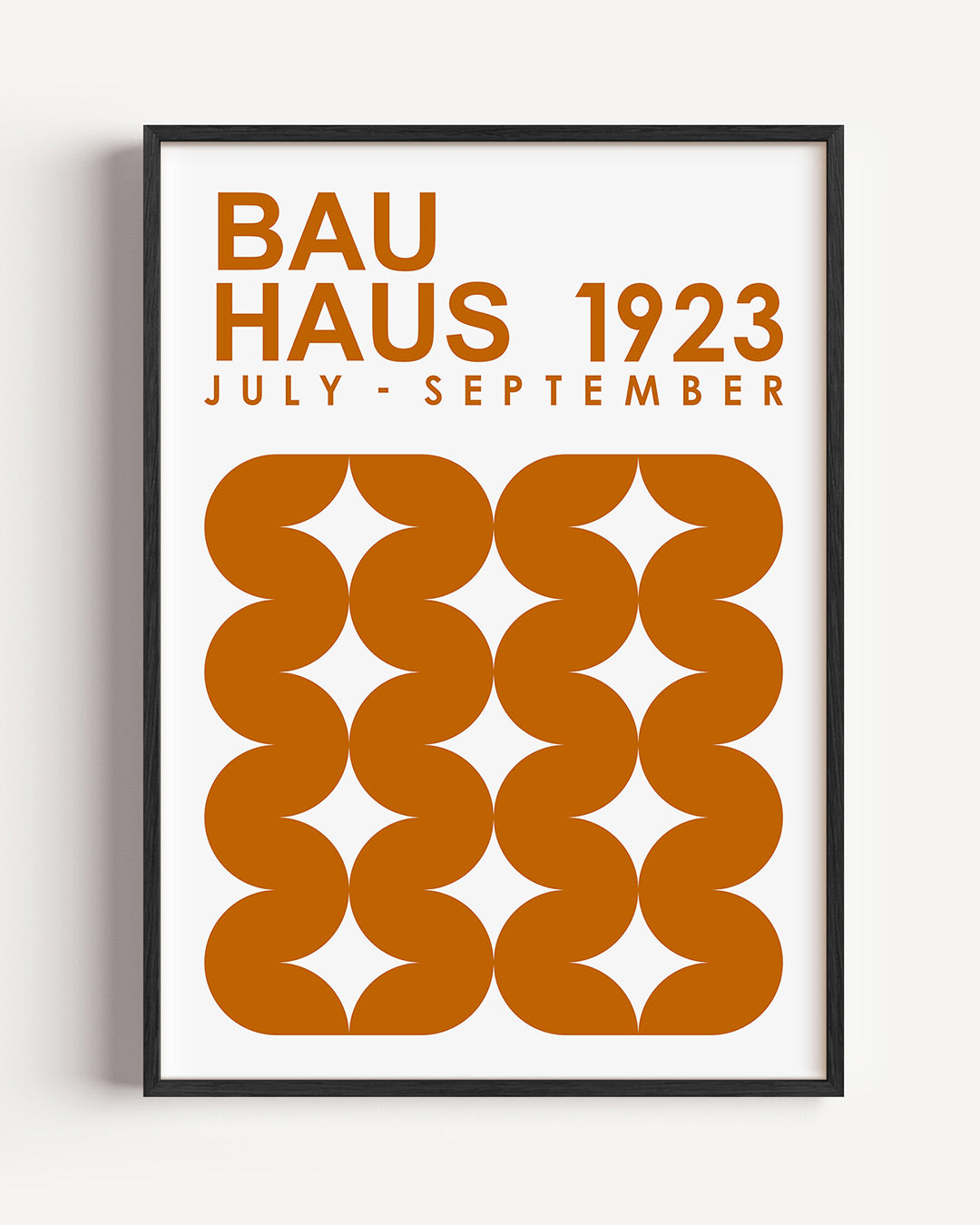 Vormritme en kleur Poster