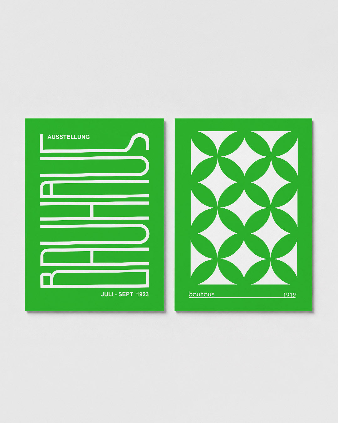 Lijnen en kleur Posterset