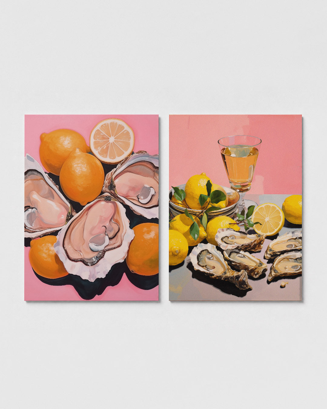 Vruchten en schelpen Posterset