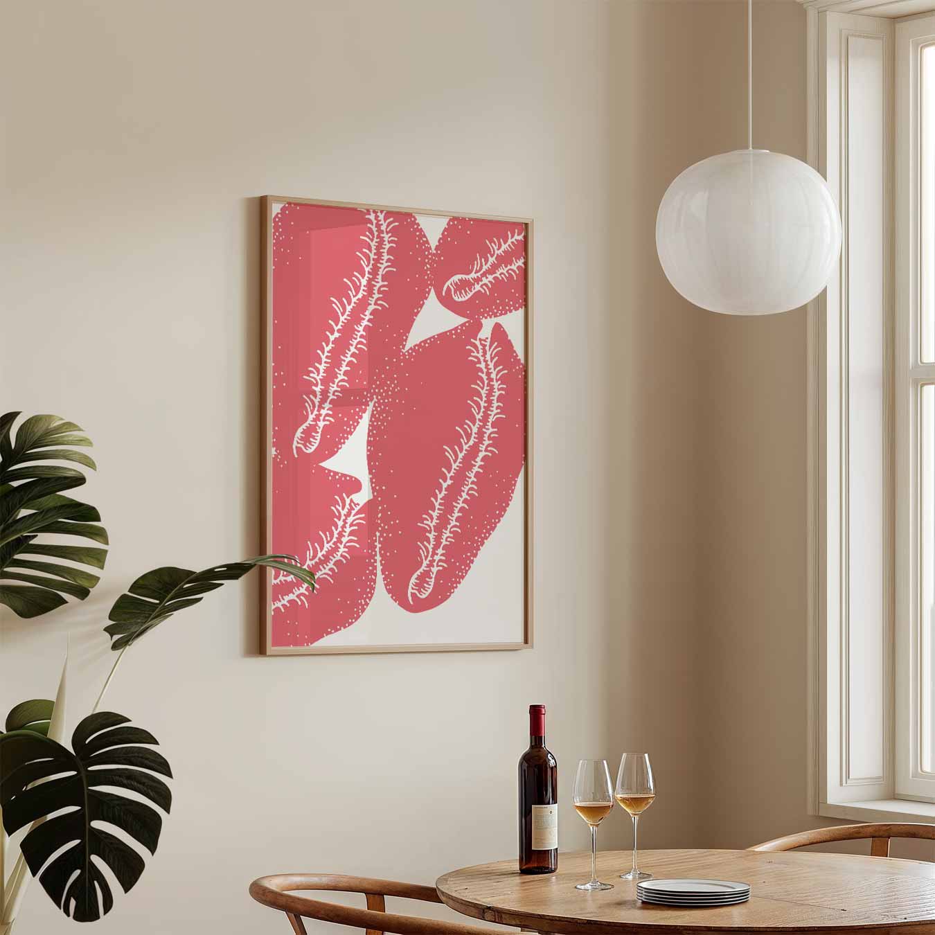 Bloeiende Flora Kunstposter-WallArtistic