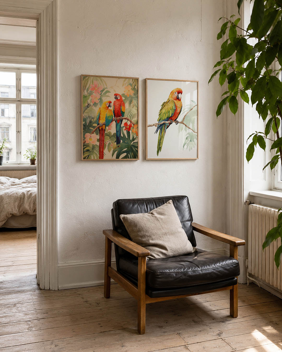 Tropische kleurenpracht Posterset