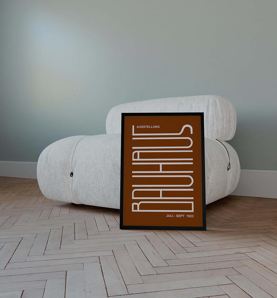 Lijnen en vlakken Poster