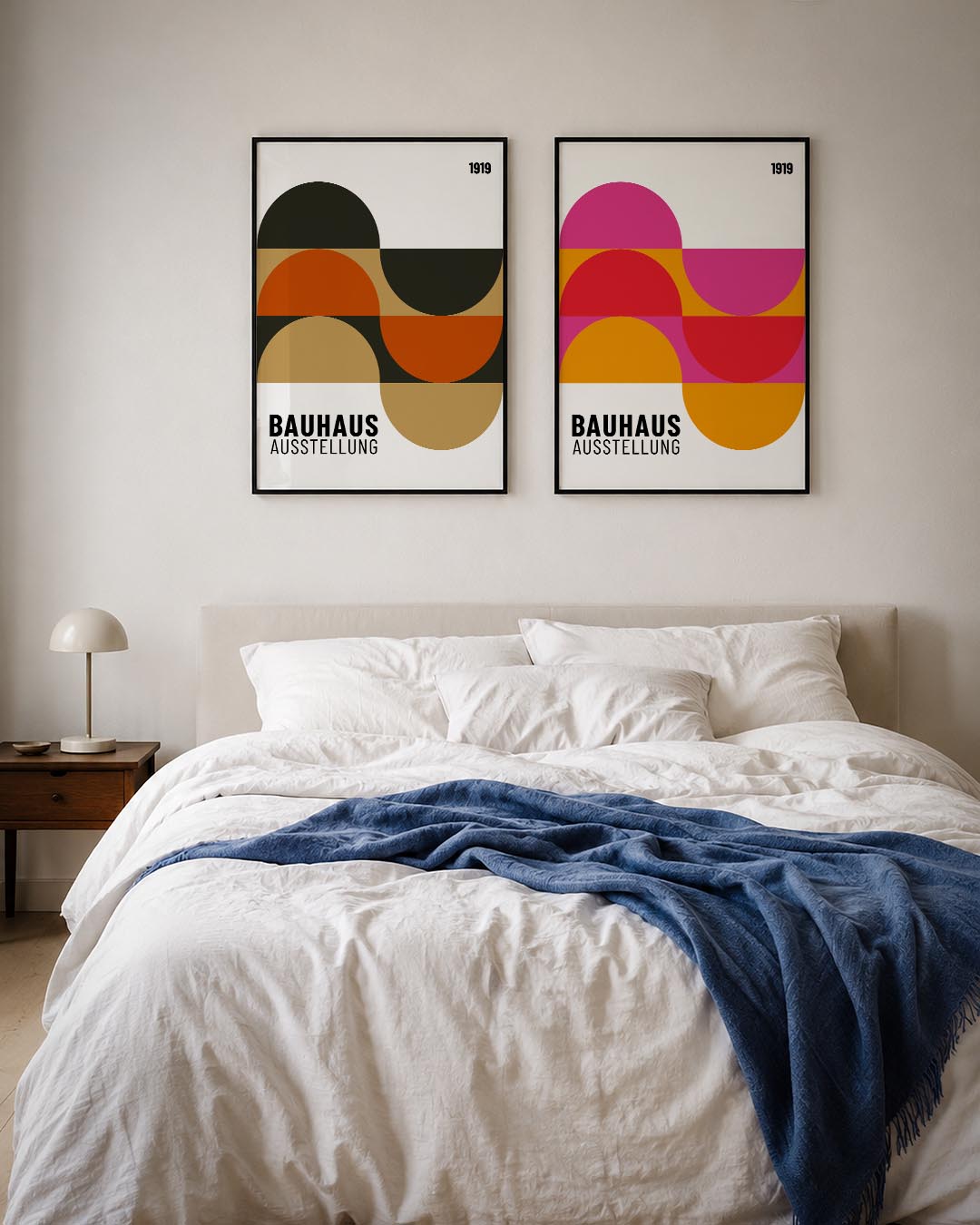 Halve cirkel harmonie Posterset