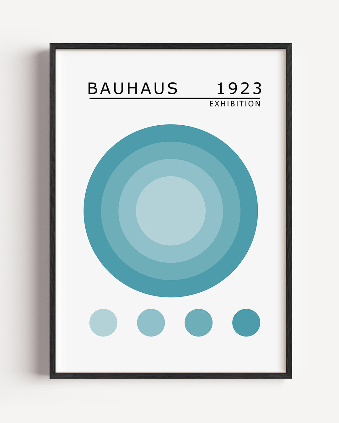 Cirkels en kleur Poster