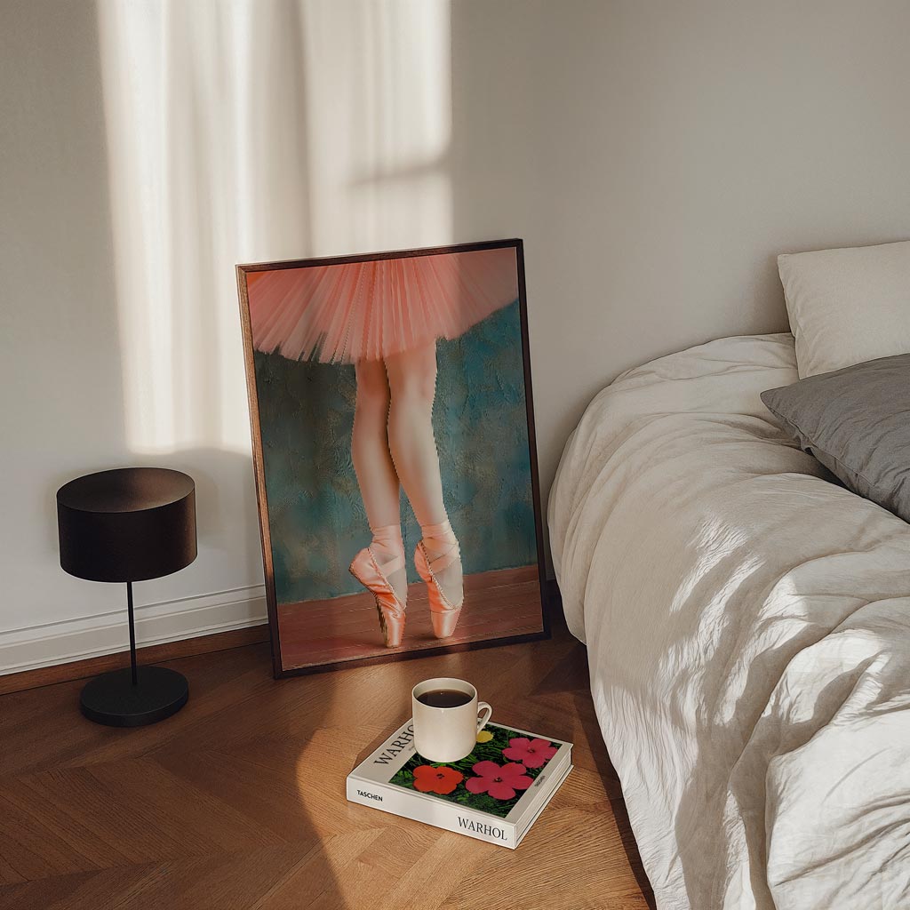 Elegante Balletschoonheid Poster-WallArtistic
