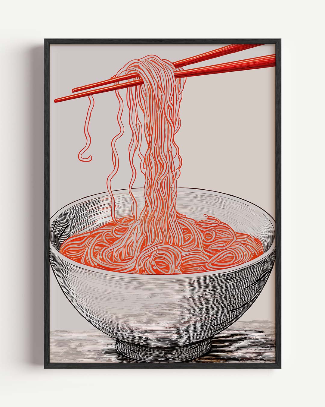 Ramen Express Poster-WallArtistic
