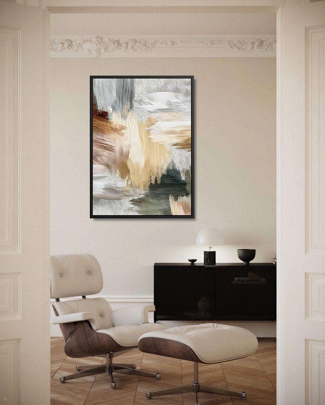 Kleurencompositie Kunstwerk