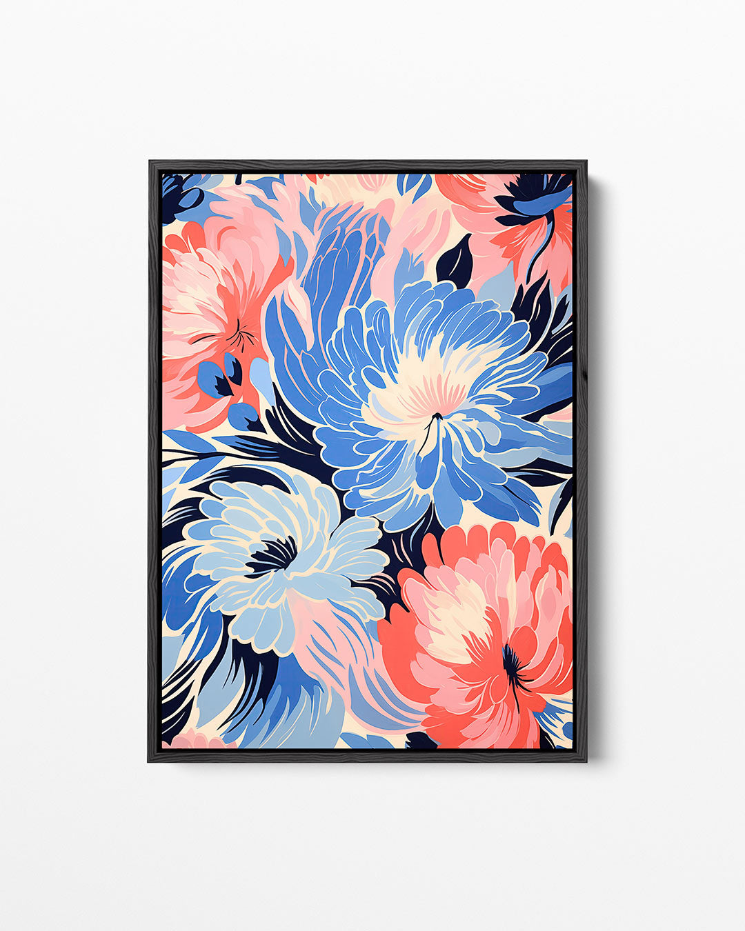 Bloemrijke kleurenpracht Kunstwerk