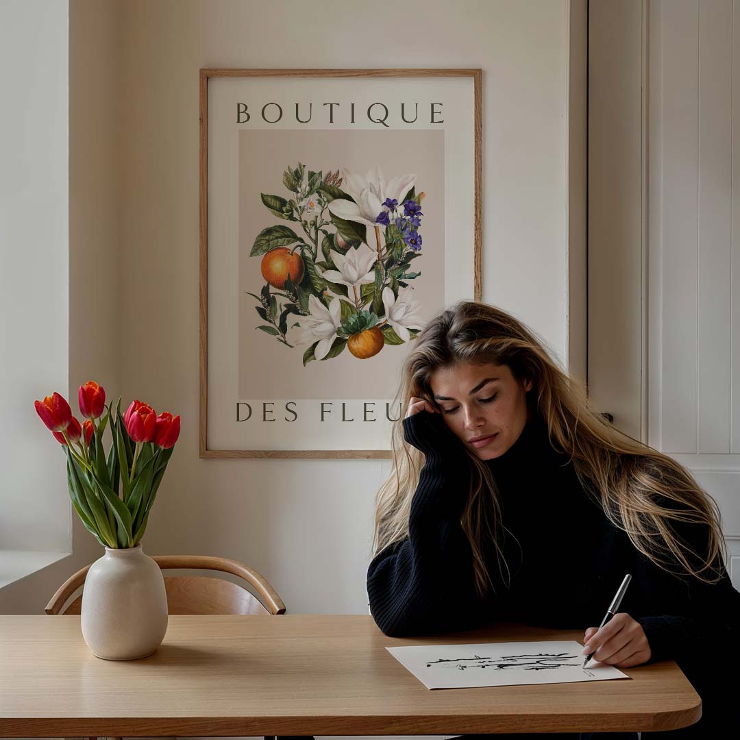 Bloemen Boutique Poster-WallArtistic