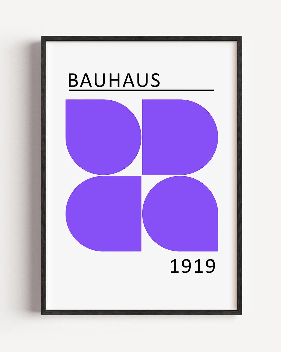 Vorm en kleur Poster