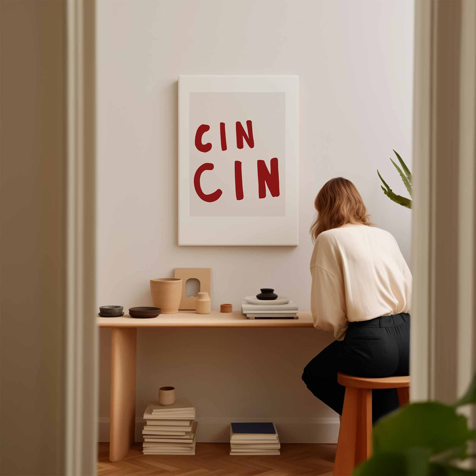 Cheers! Typography Poster