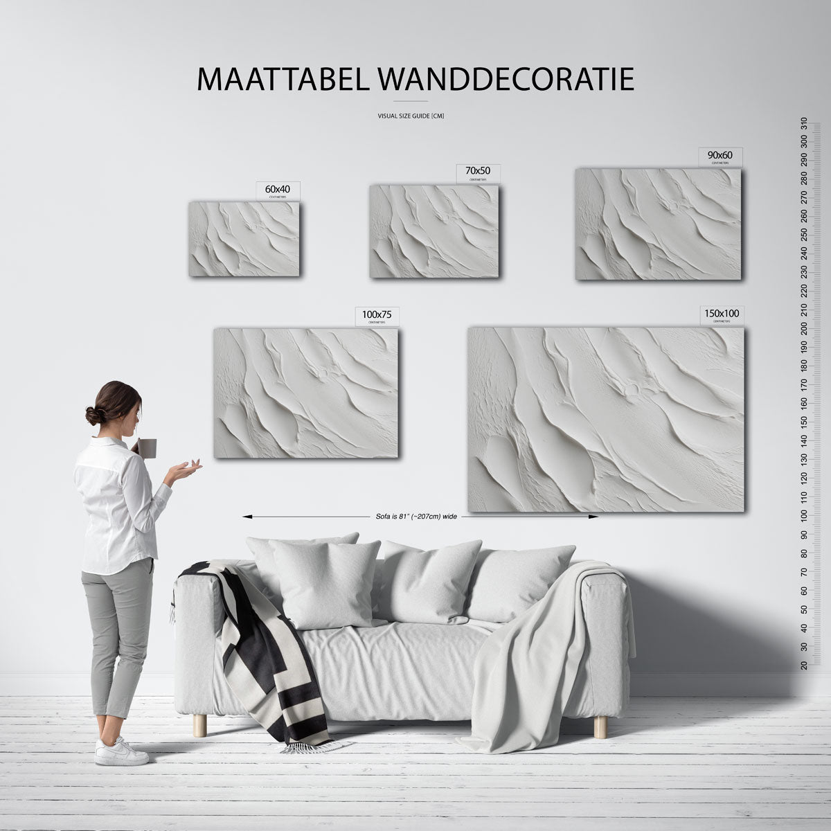Gelaagde textuur Kunstwerk