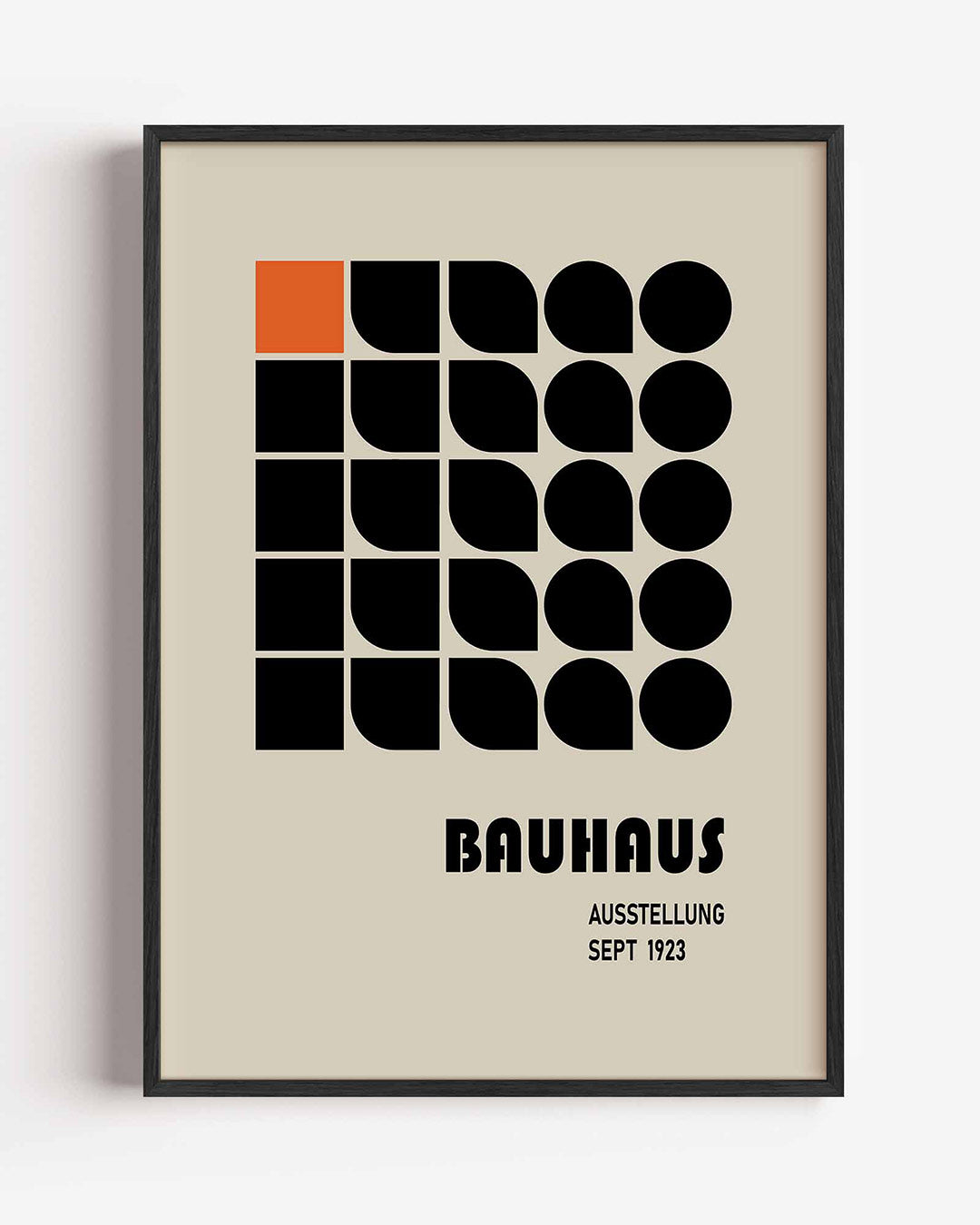 Vormritme en kleur Poster