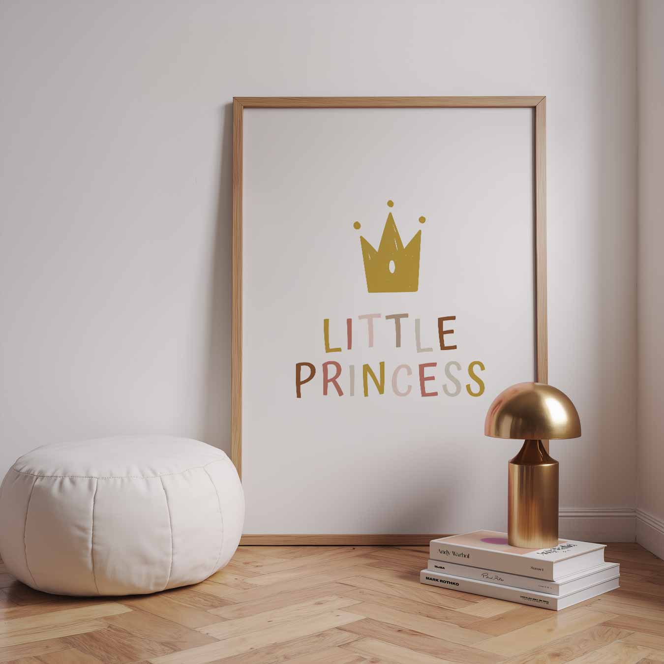 Kleine Prinses Kroon Poster-WallArtistic
