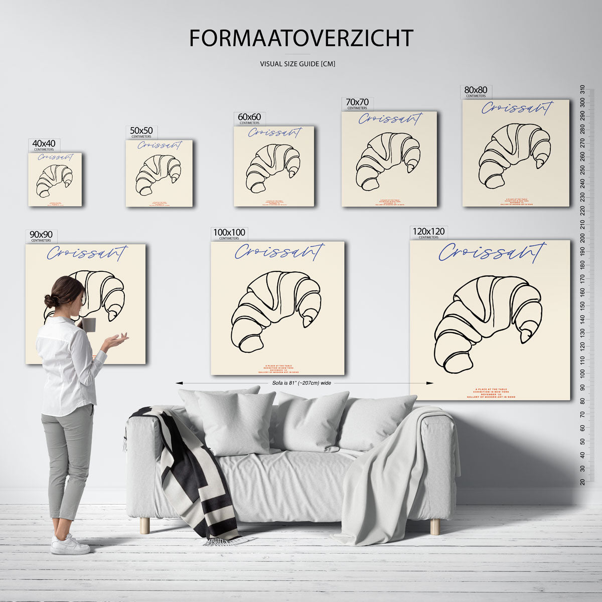 Croissant Poster