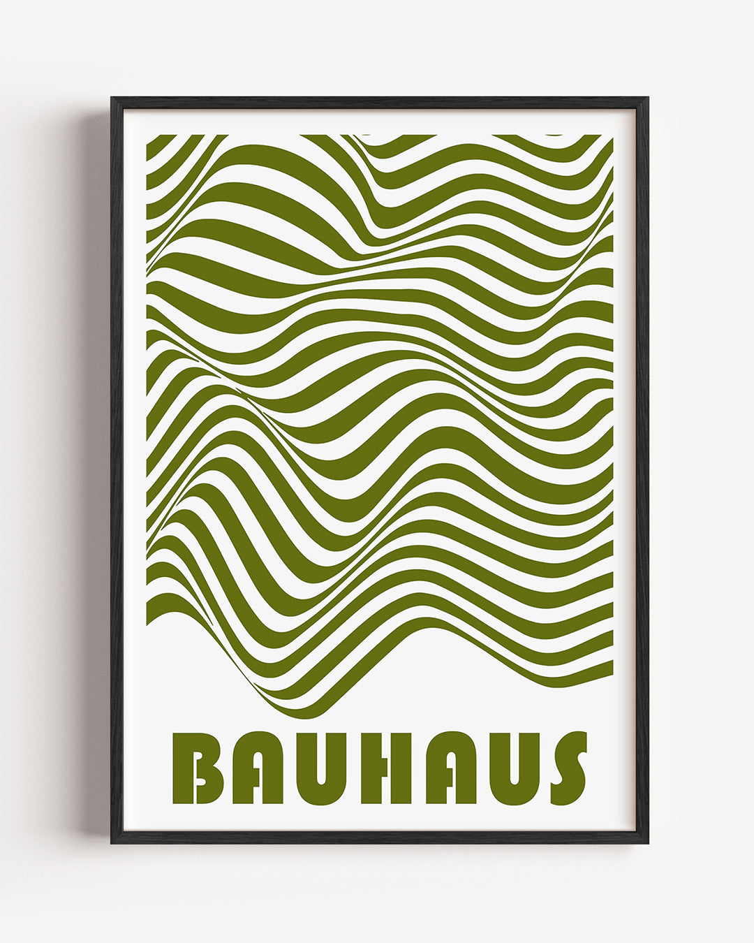 Golvend lijnenspel Poster