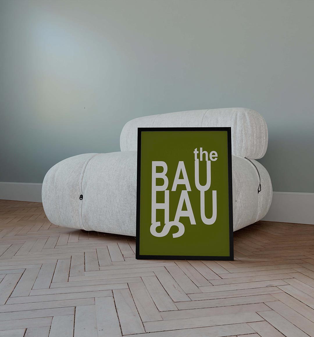 Typografie en kleur Poster