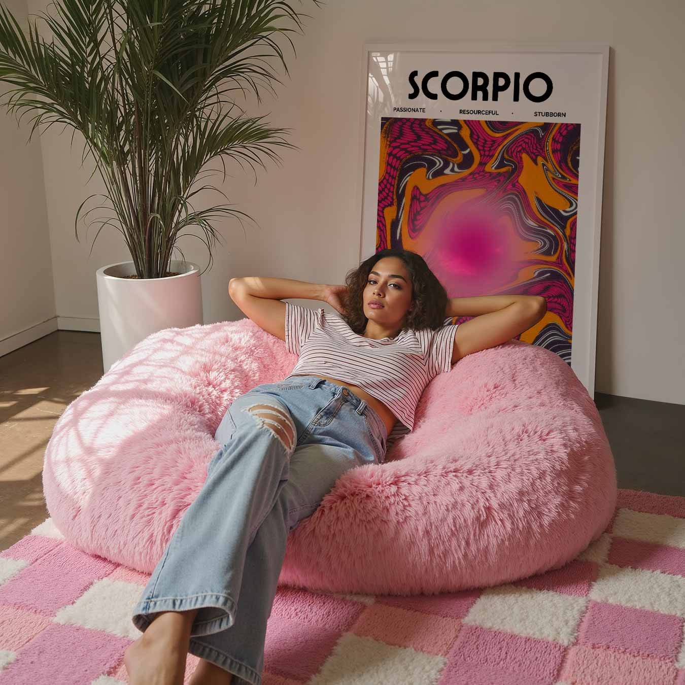 Scorpio Abstracte Poster-WallArtistic