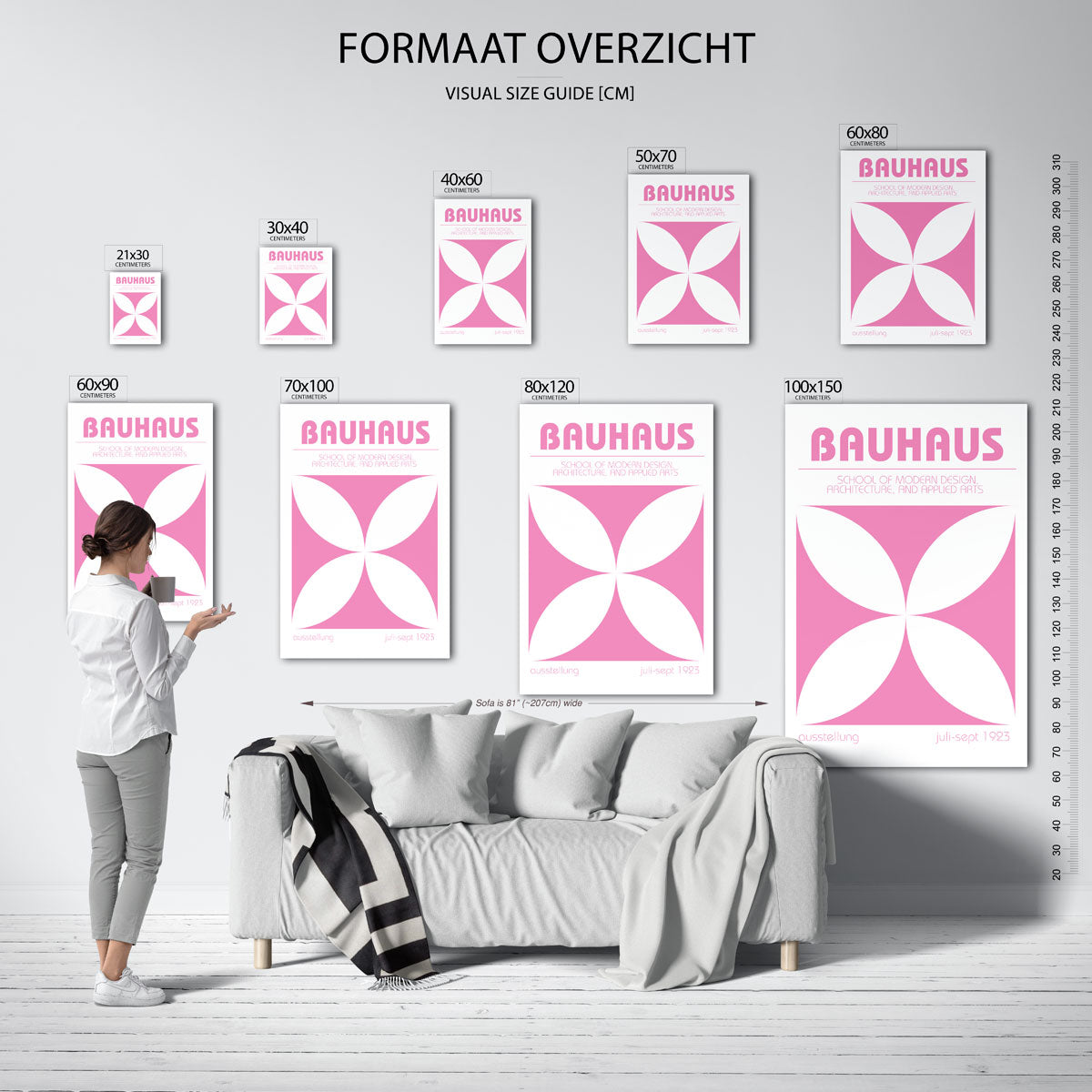 Vorm en kleur Poster