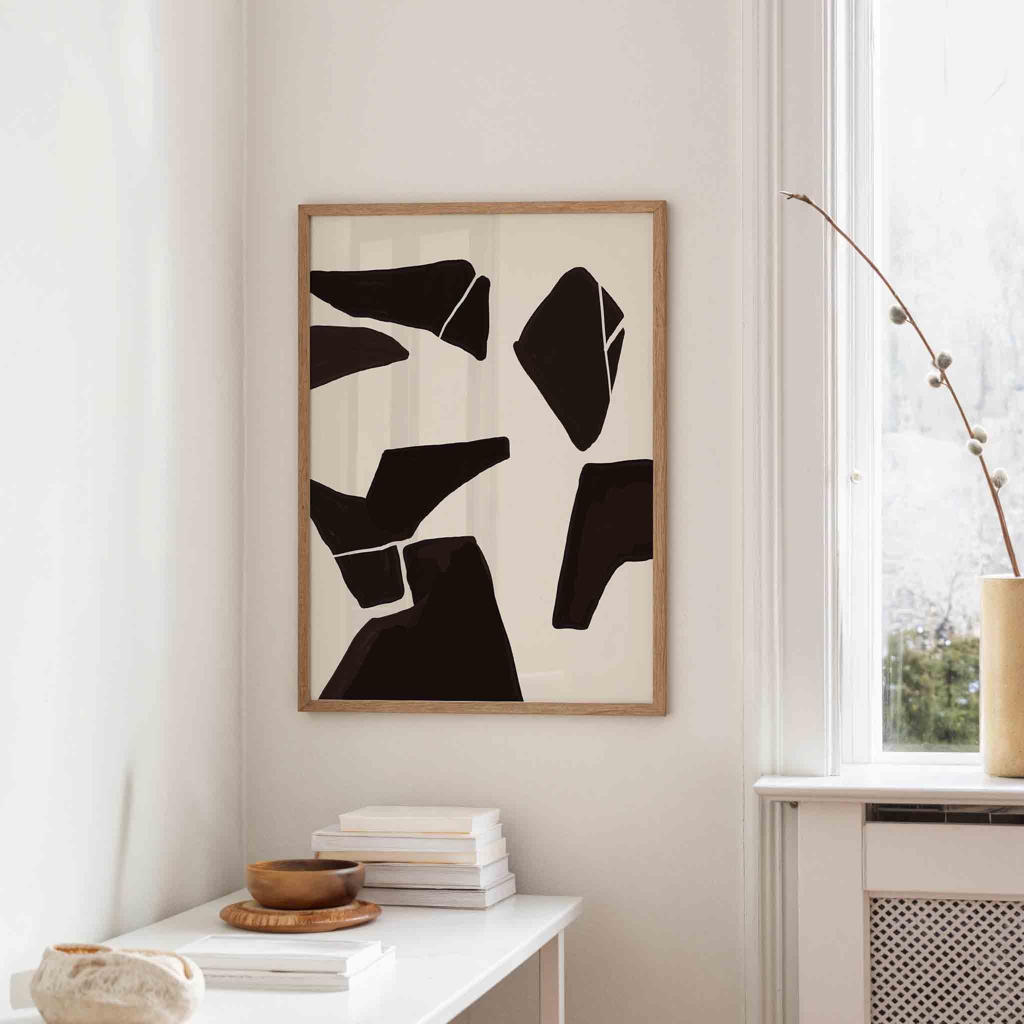 Abstracte vormen Poster
