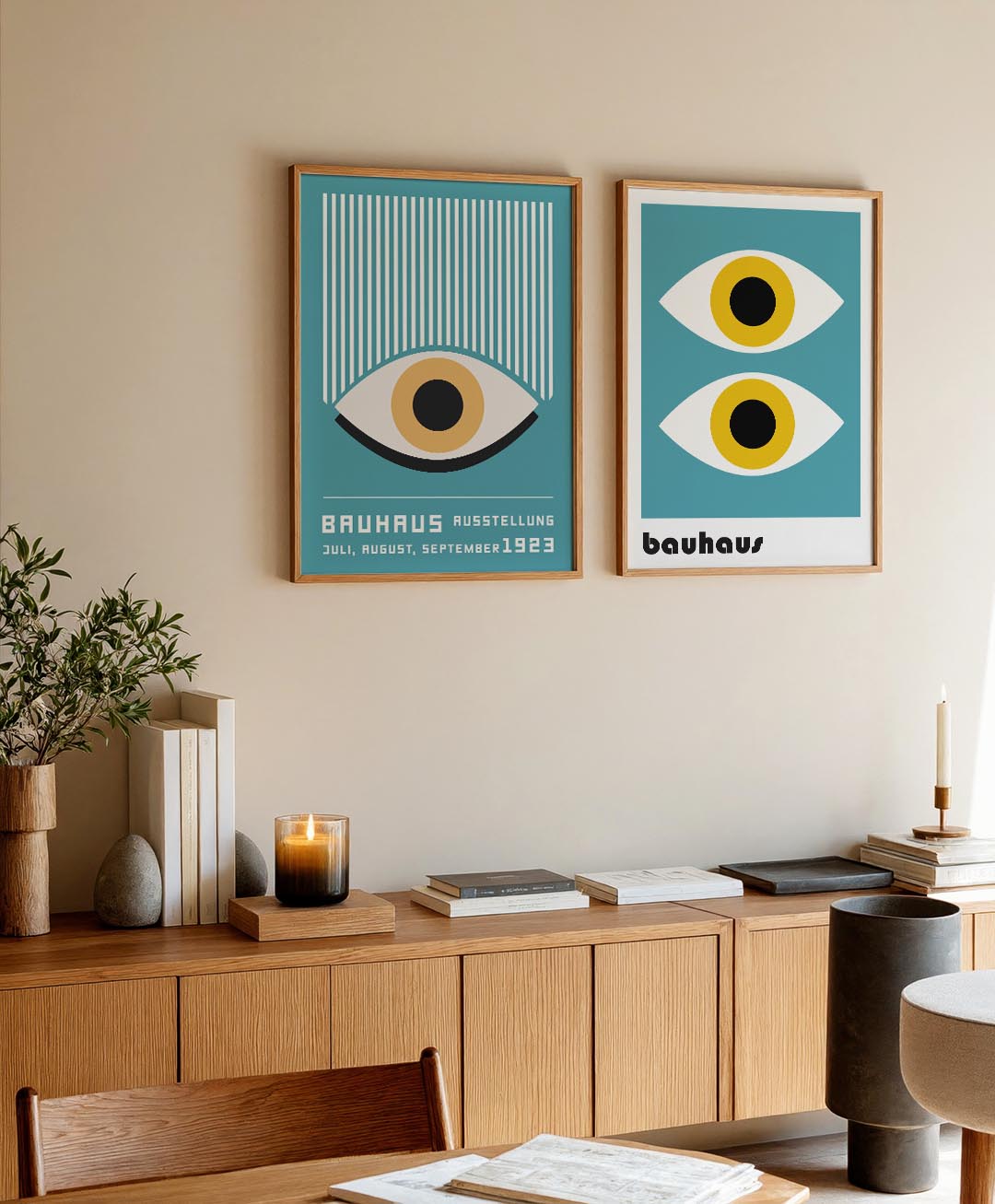Oog en lijnen Posterset