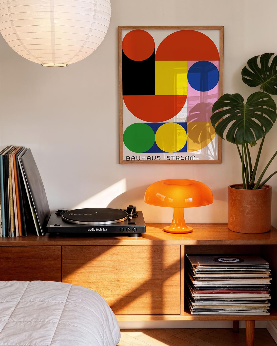Vormen en kleurvlakken Poster