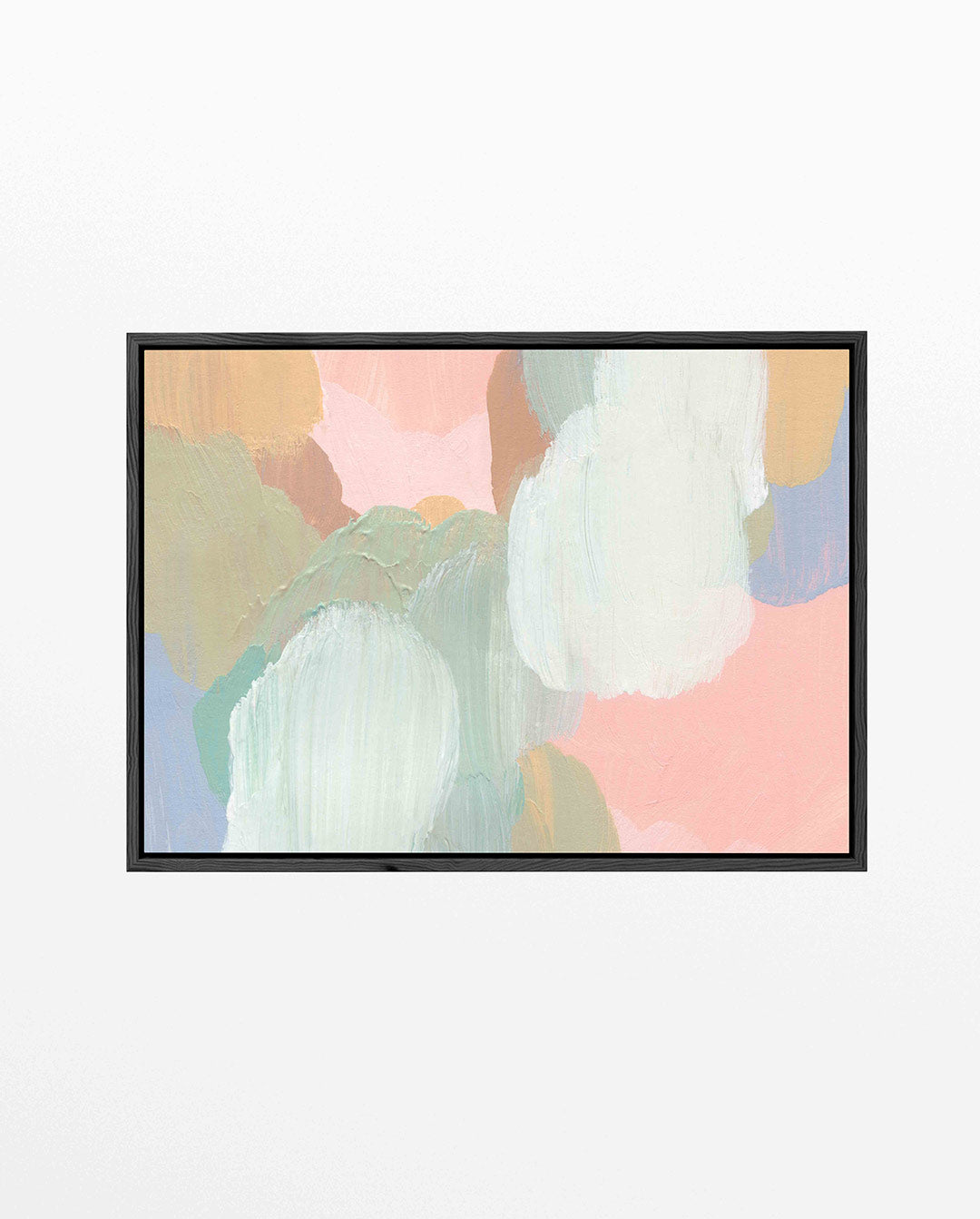 Zachte kleurencompositie Kunstwerk
