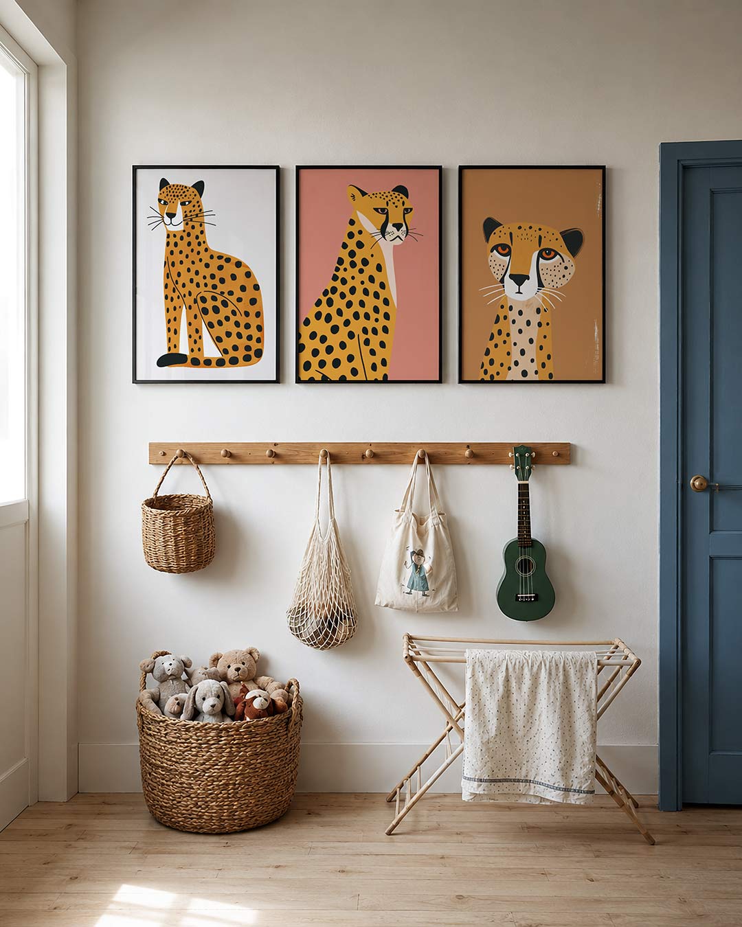Vorm en vlekken Posterset