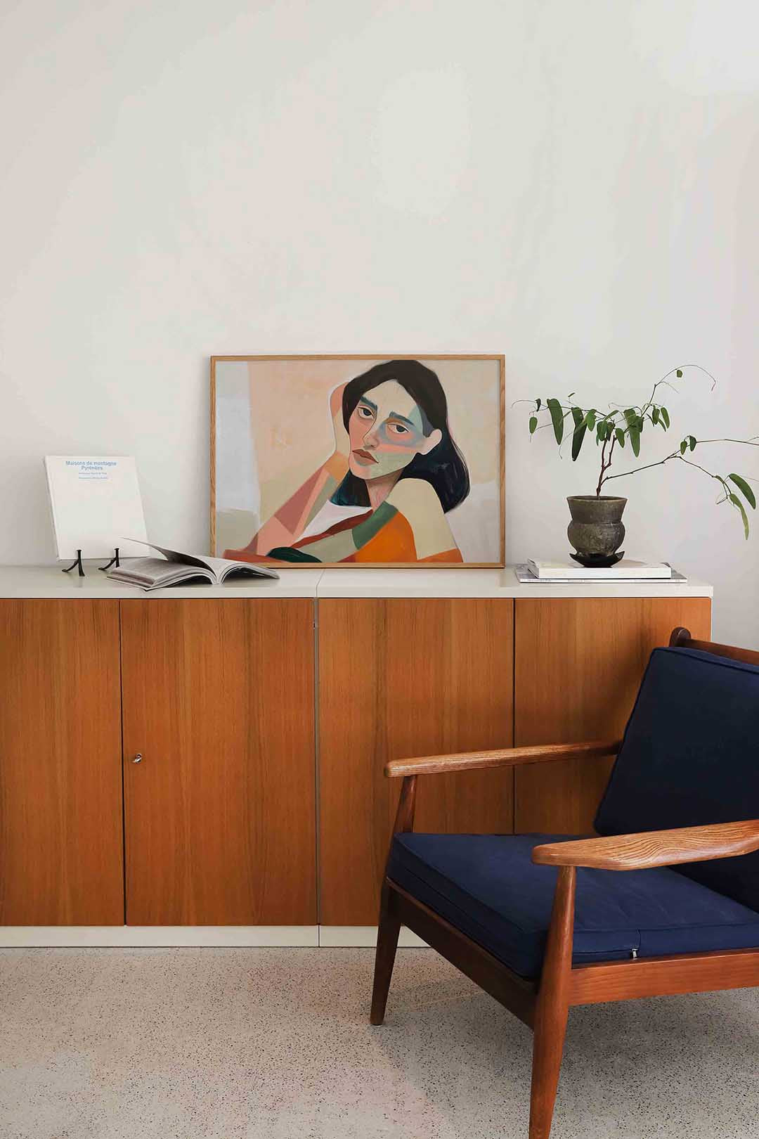 Vrouwelijk portret Poster
