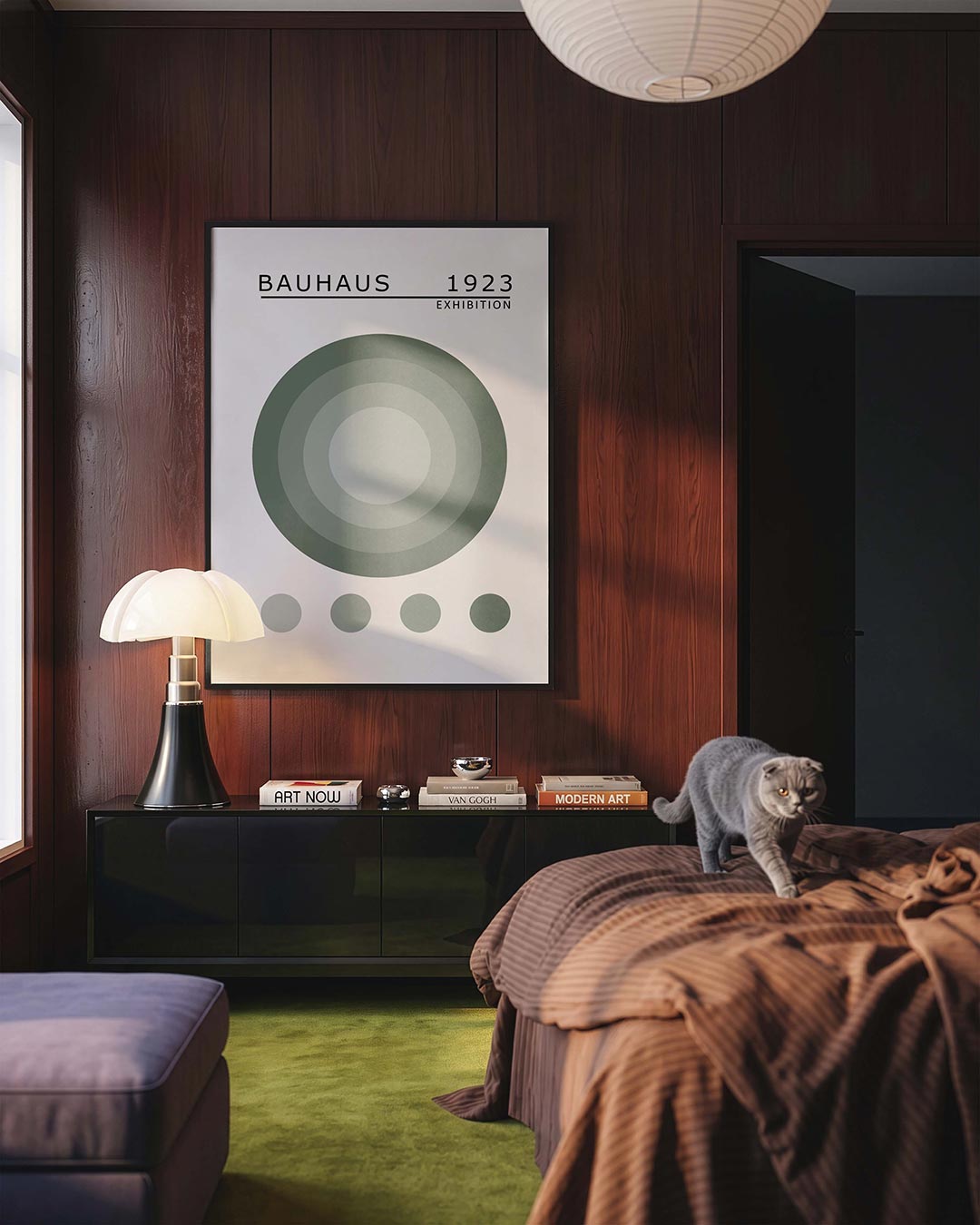Cirkelstructuur Poster