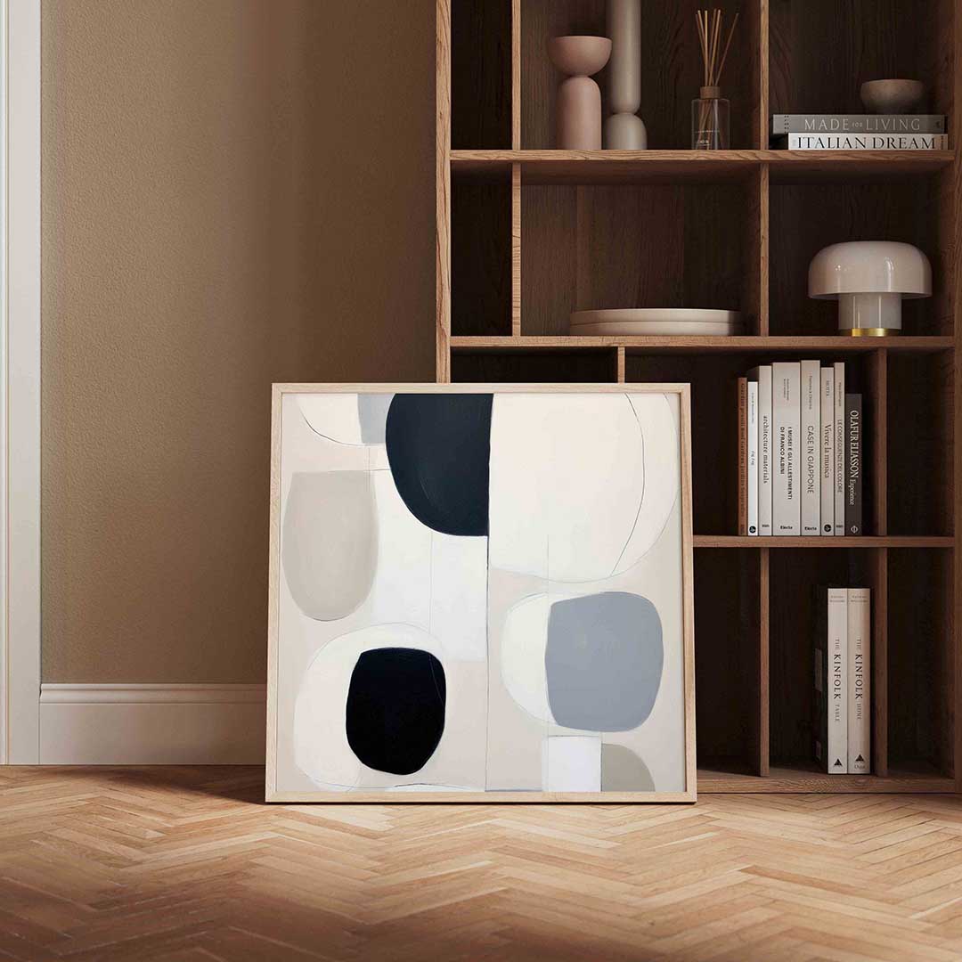 Abstracte vormen Poster
