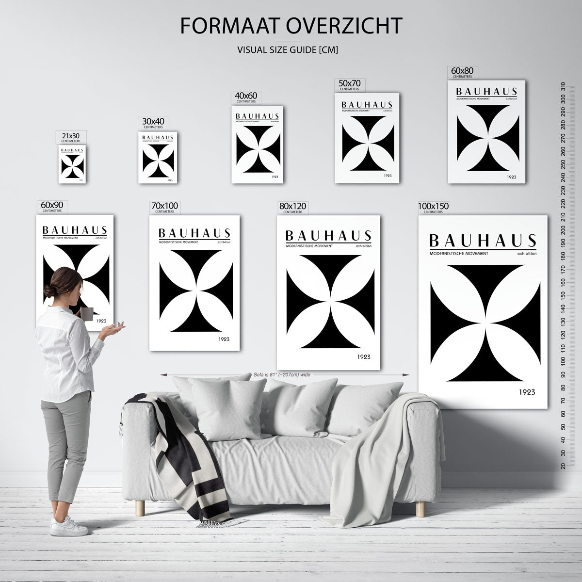 Vorm en balans Poster