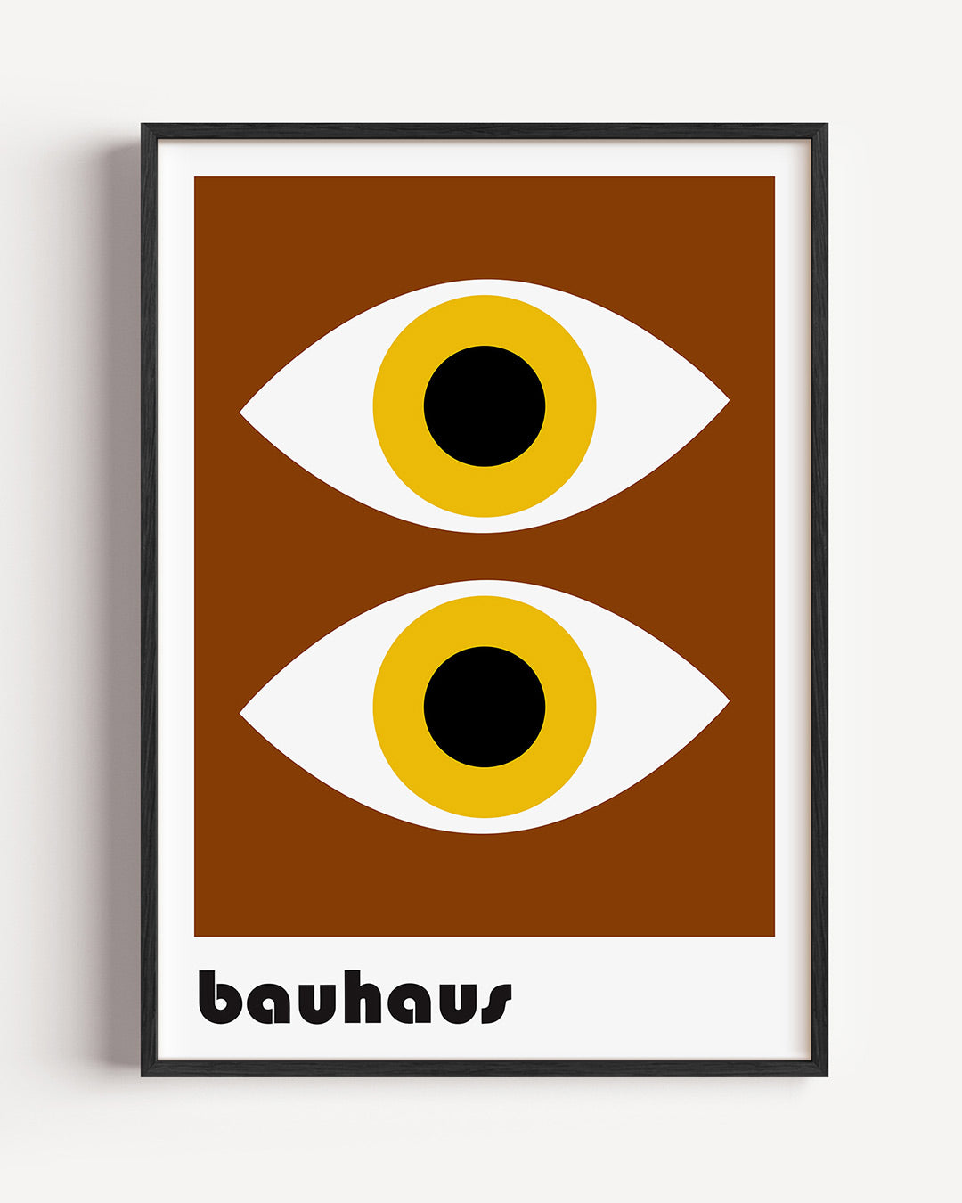 Oogvormen en kleur Poster