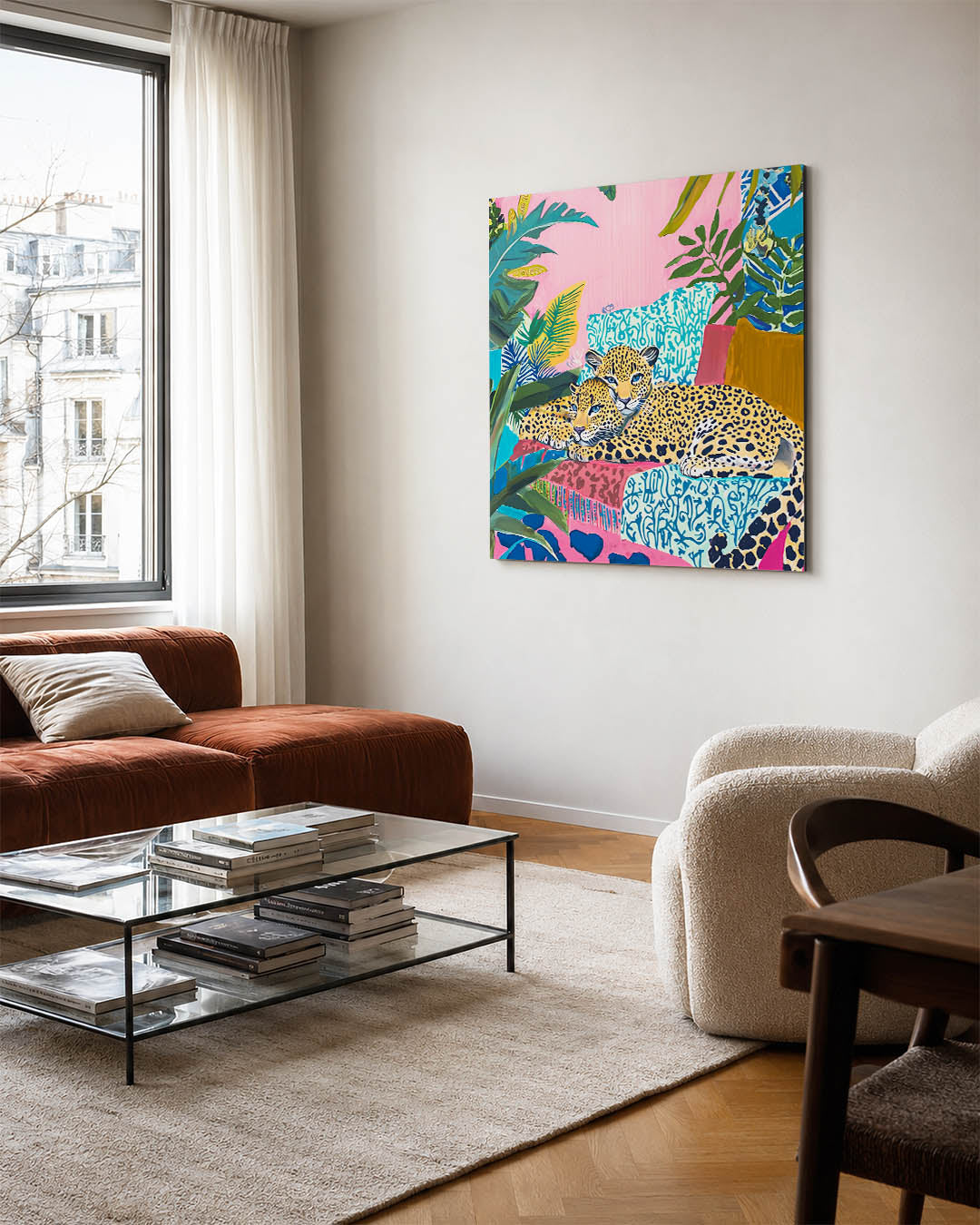 Exotische dierenwereld Kunstwerk