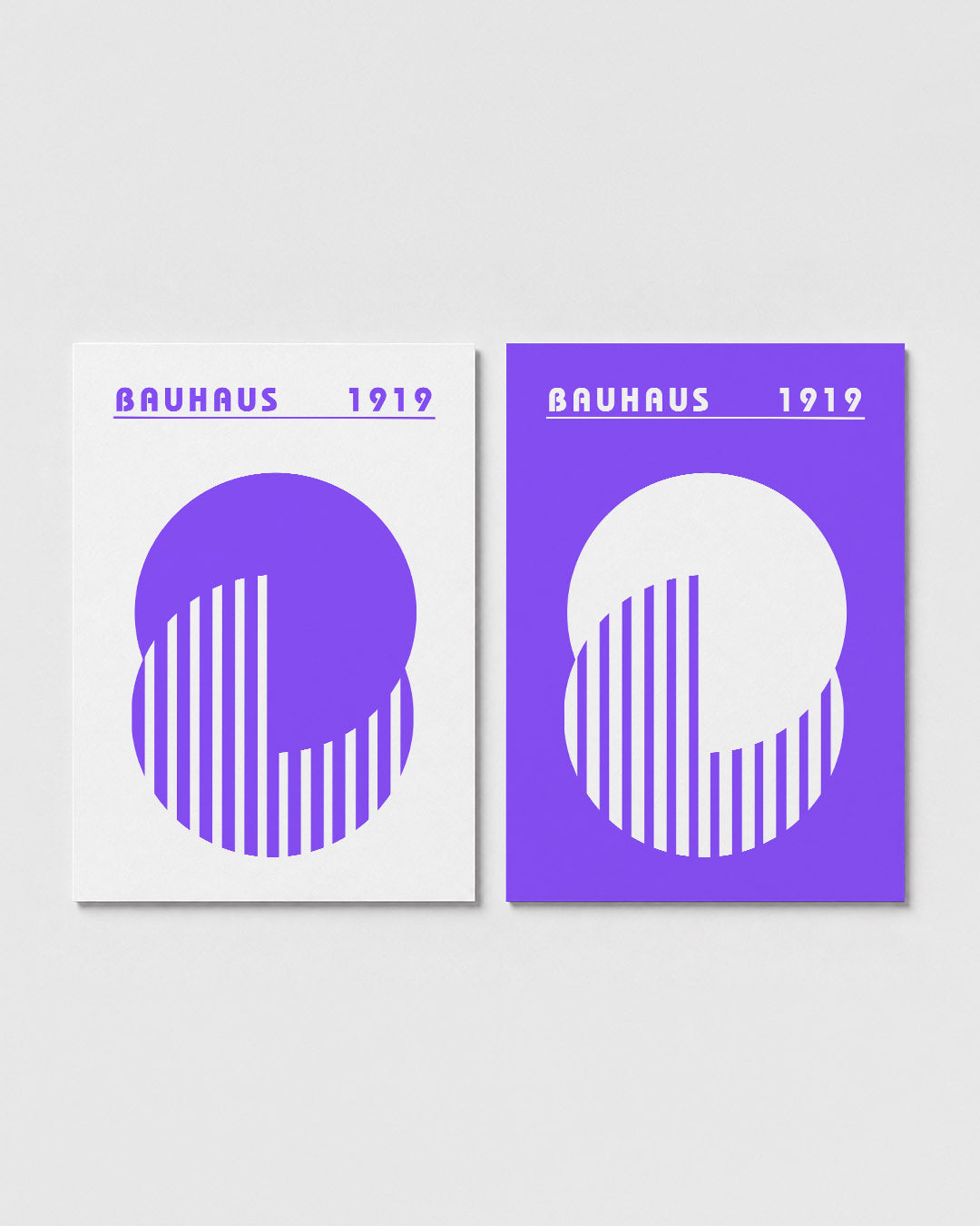Cirkel en lijnen Posterset