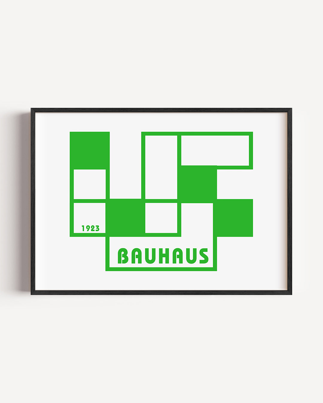Geometrische vlakverdeling Poster