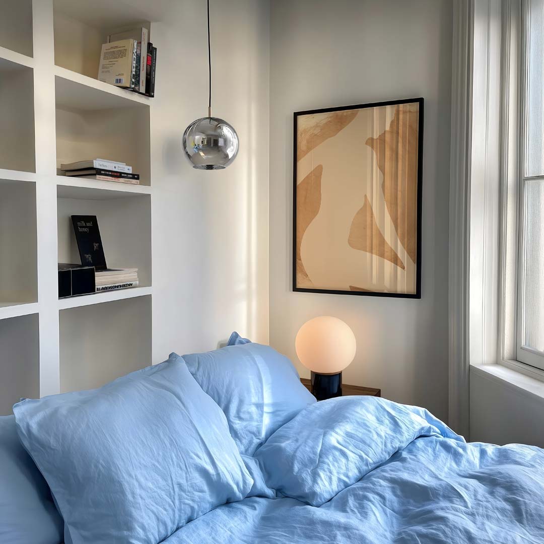 Elegante Silhouet Kunstposter-WallArtistic