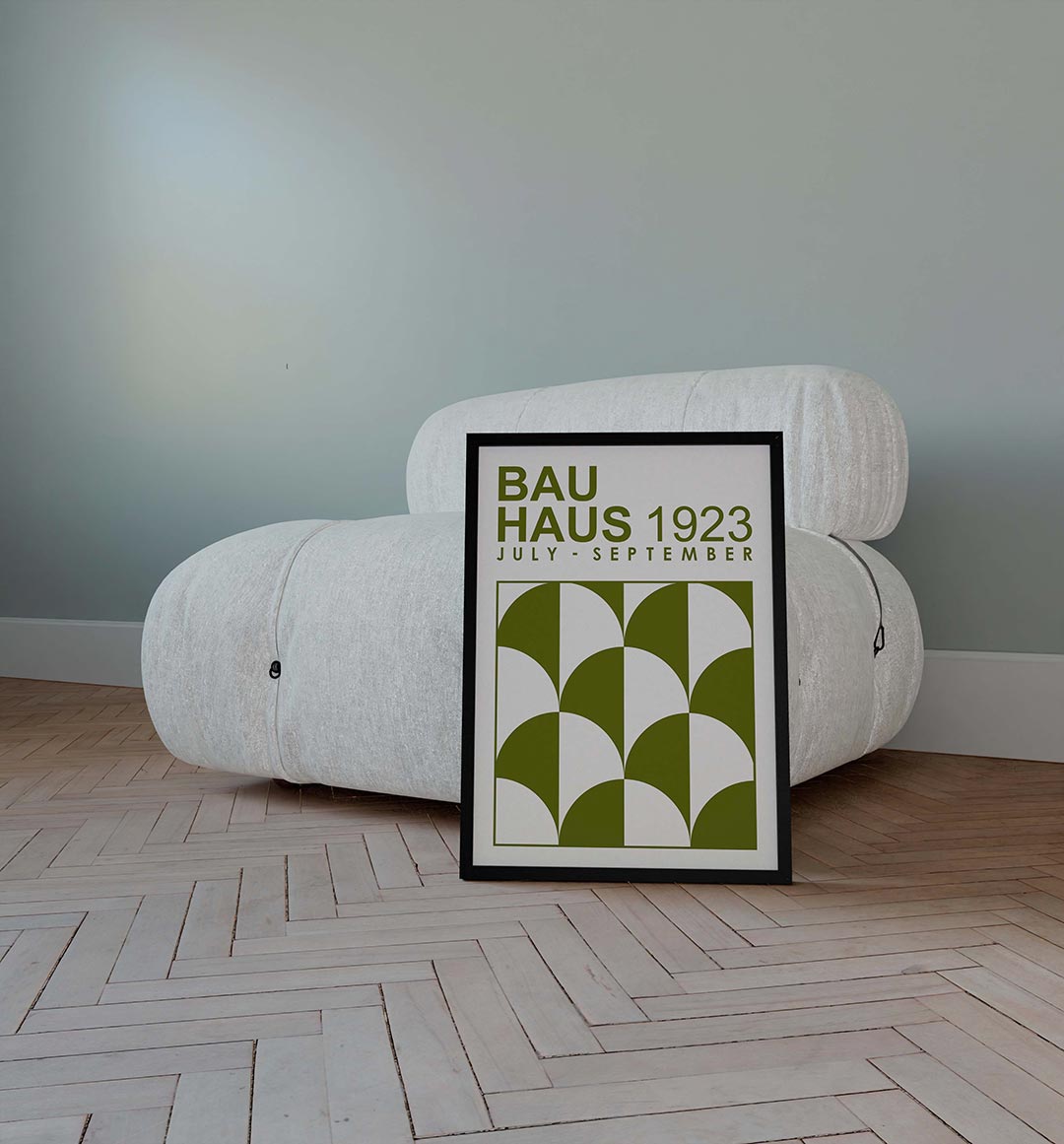 Vorm en kleur Poster