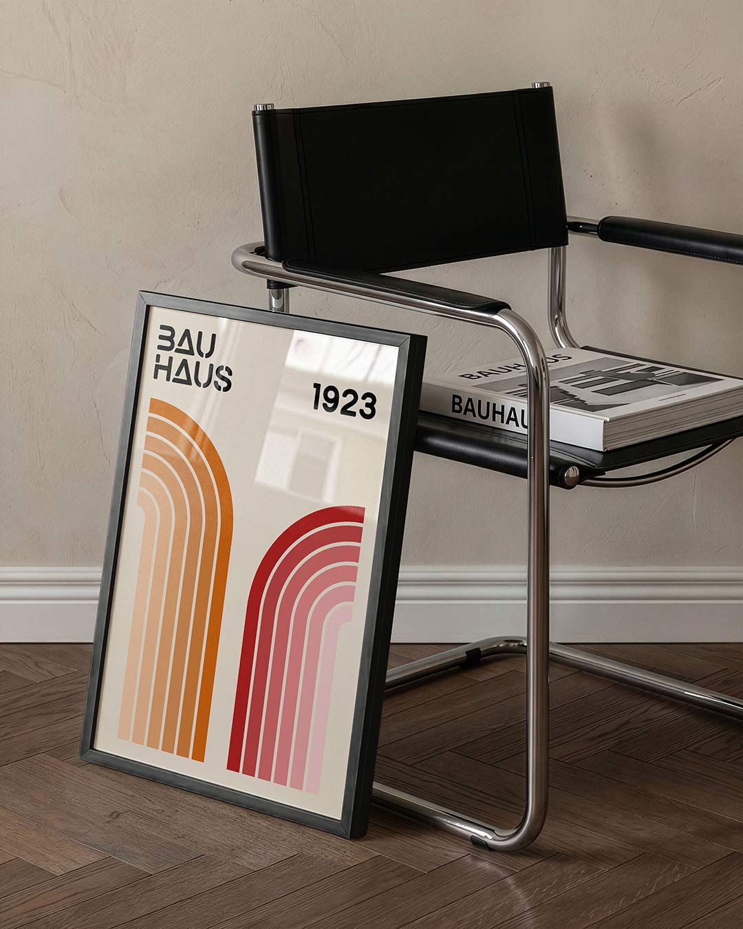 Kleurvlakken en lijnen Poster