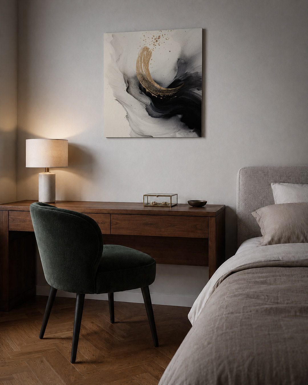 Dynamische vormen Kunstwerk