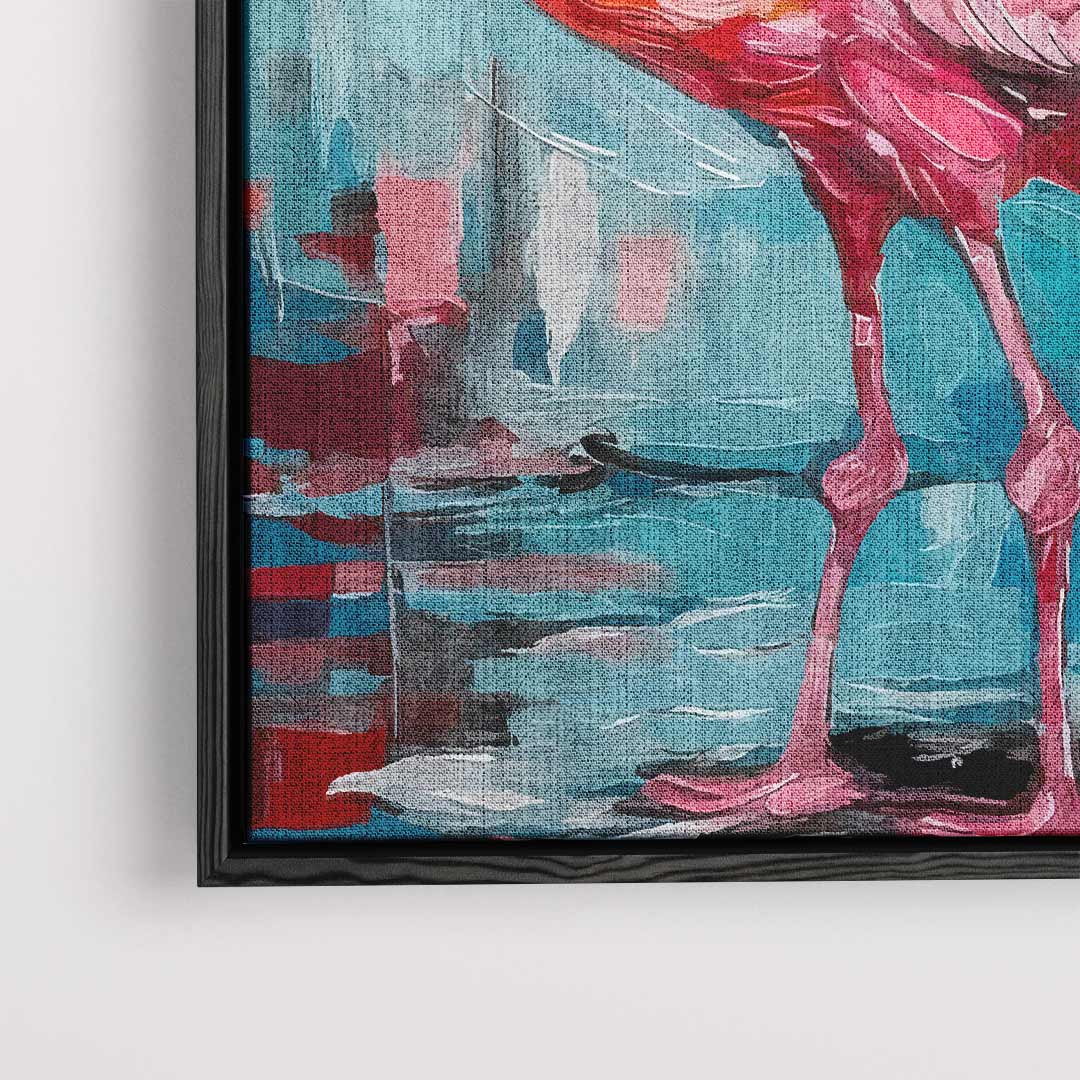 Colorful Flamingo Artwork