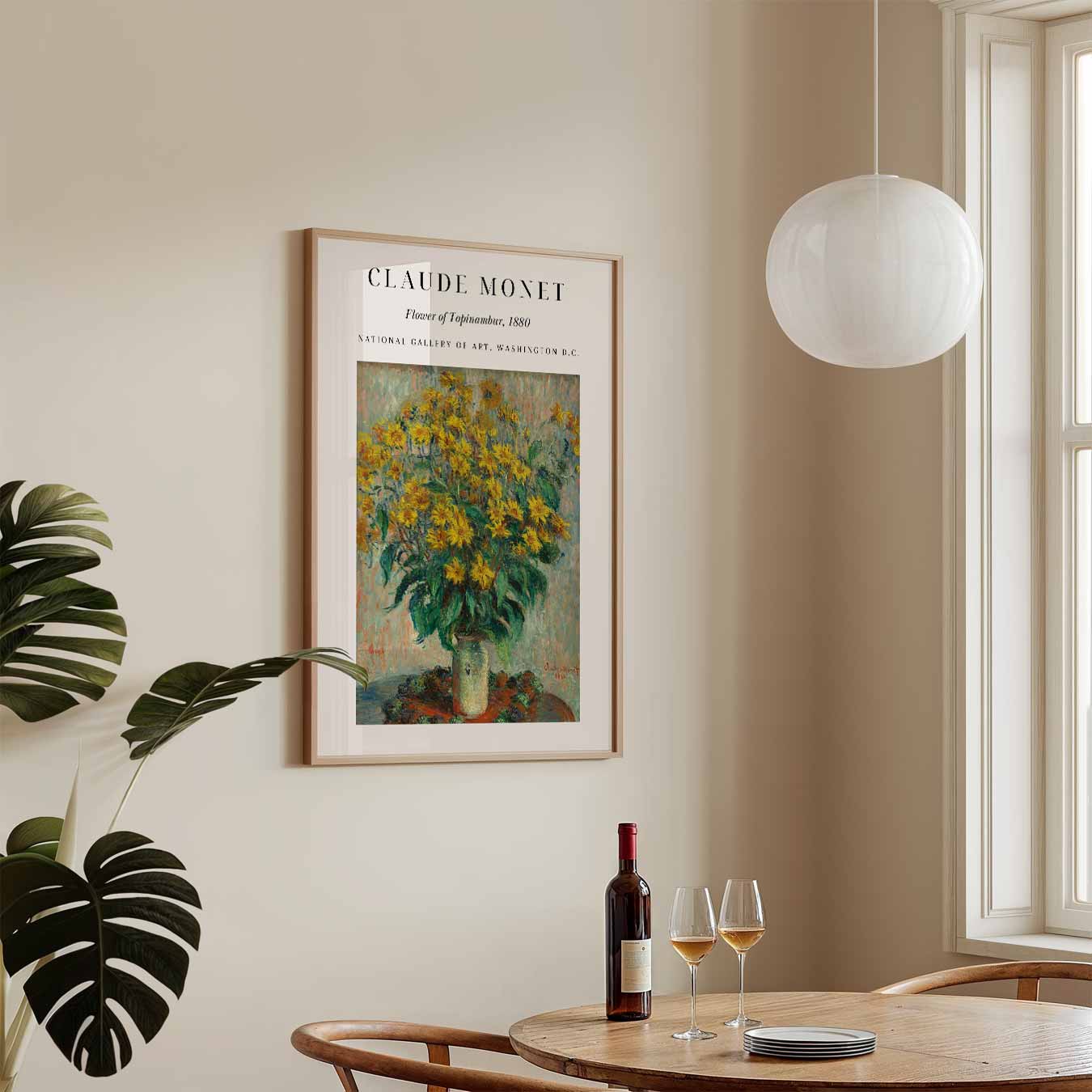 Monet's Bloemenpracht Poster-WallArtistic