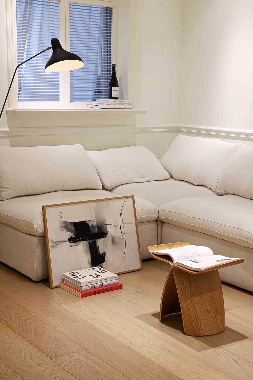 Abstracte zwart wit Poster